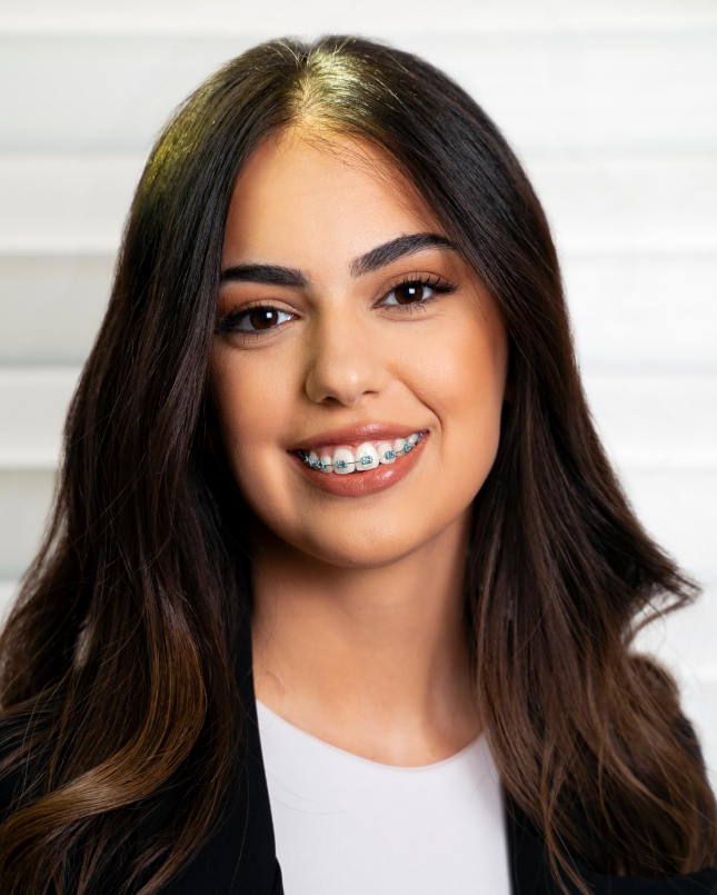 A girl wearing Braces